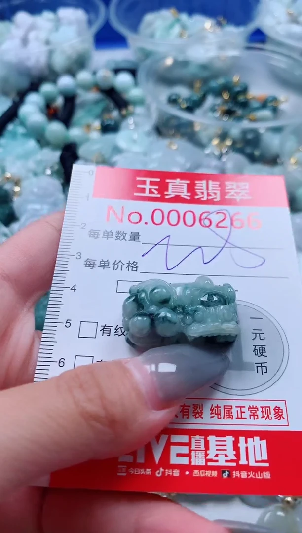 吊坠(不含链)未镶嵌翡翠6266