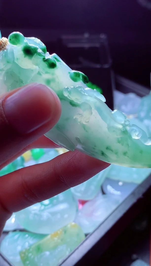 未镶嵌定制翡翠荪*#翡翠毛货定制