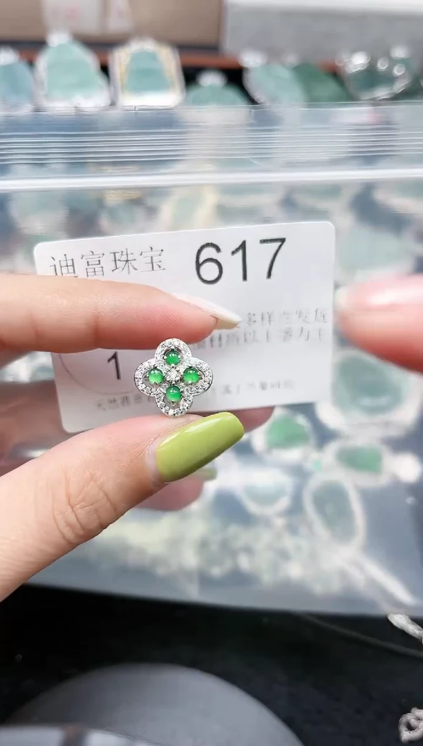 【闪购商品】翡翠颈饰未镶嵌617赠皮绳
