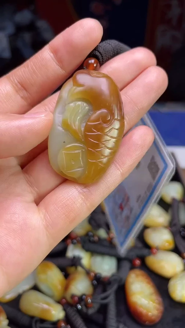 颈饰未镶嵌和田玉123