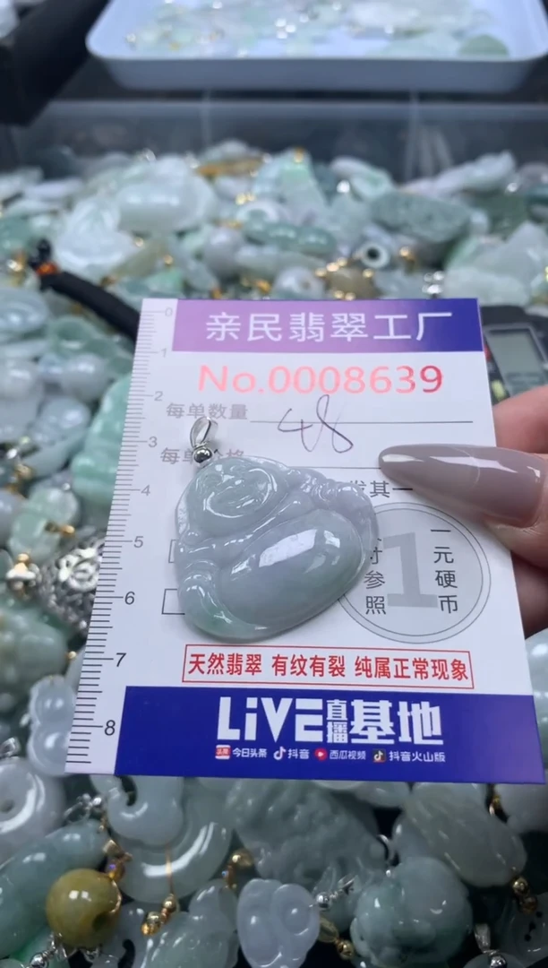 颈饰未镶嵌翡翠8639