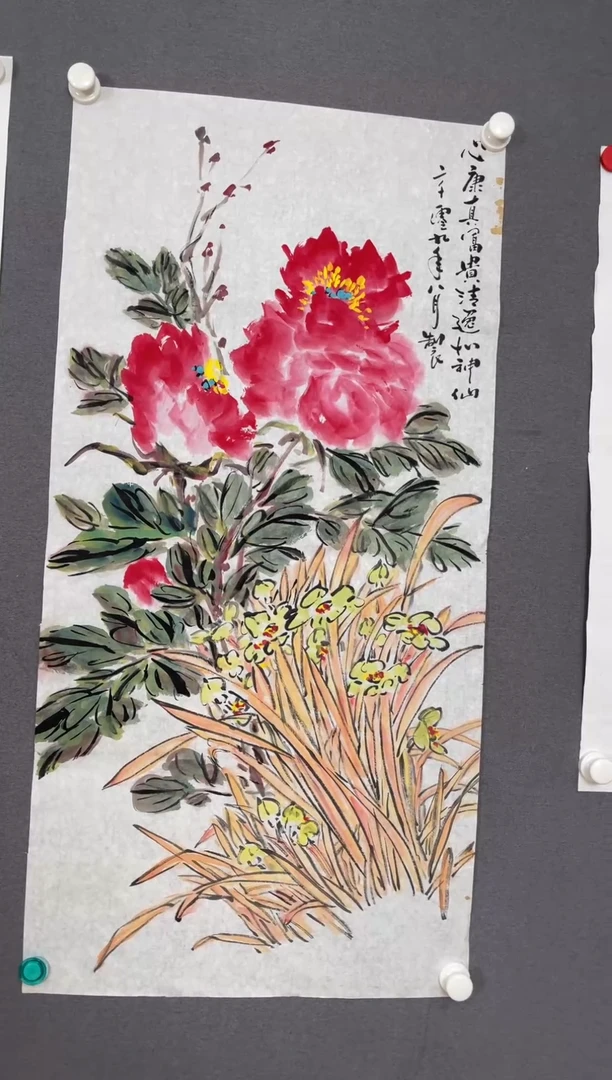 国画山水花鸟人物国画