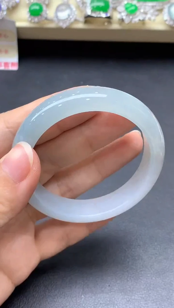 未镶嵌手镯翡翠458-中国好珍宝