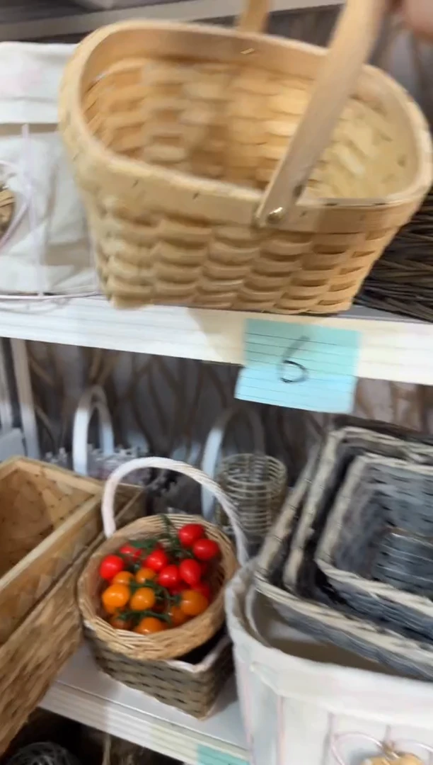 ?微瑕捡漏 水杉木小提篮