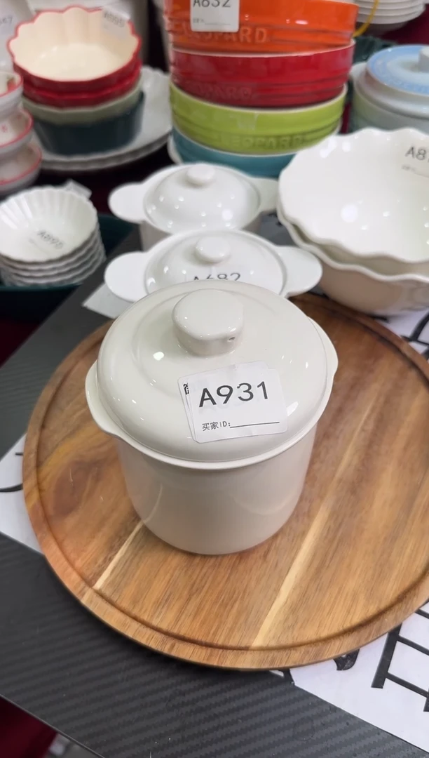 摆件陶A931 2个  清仓陶瓷餐具微瑕（颜色随机）