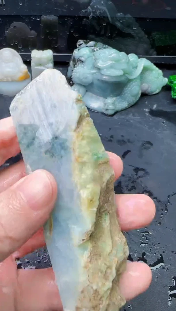 未镶嵌挂件翡翠清***图11