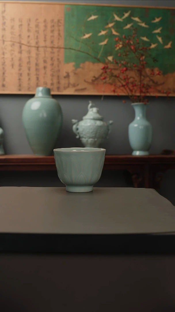 原产地原矿   莲瓣杯