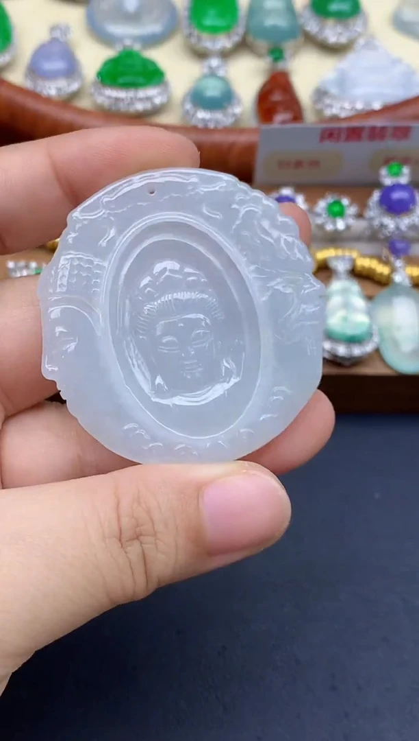 颈饰未镶嵌翡翠178-中国好珍宝