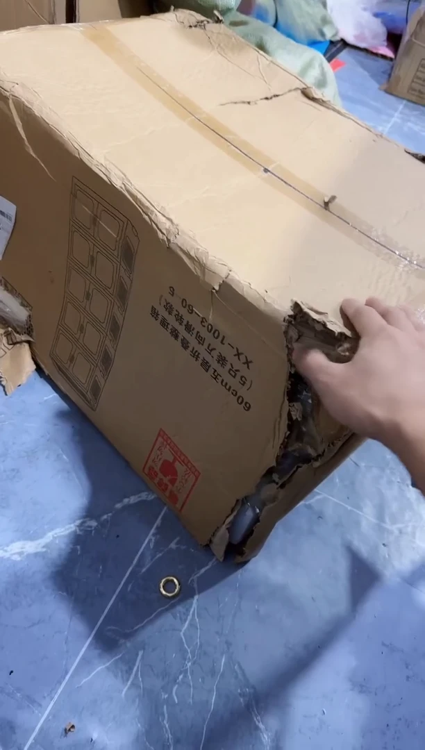 五层米色置物架