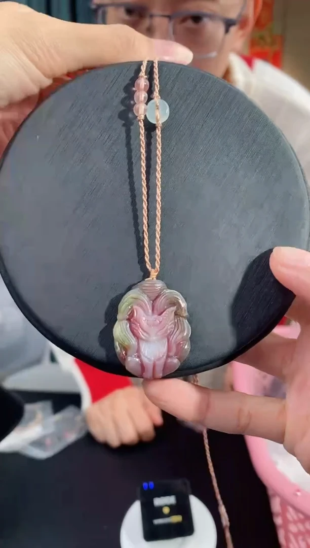 【闪购商品】玛瑙/玉髓吊坠(赠链)未镶嵌140盐源玛瑙