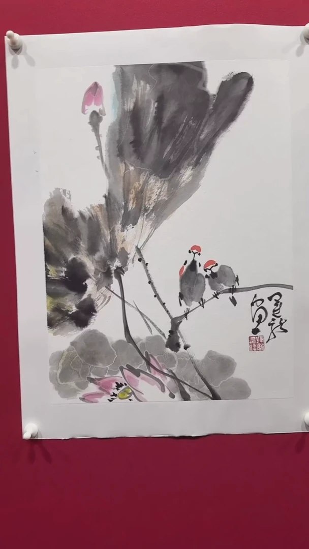 国画刘运龙35*46........