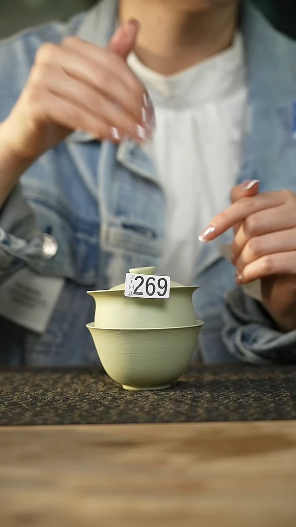 粉引·/设计师 牧渔 款