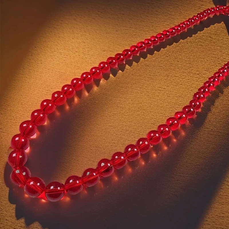 项链 TAT32（乾坤珠宝）高端典藏级红宝石项链培育送礼盒-