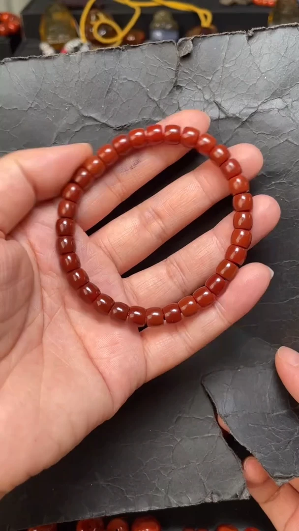 未镶嵌182南红玛瑙手串