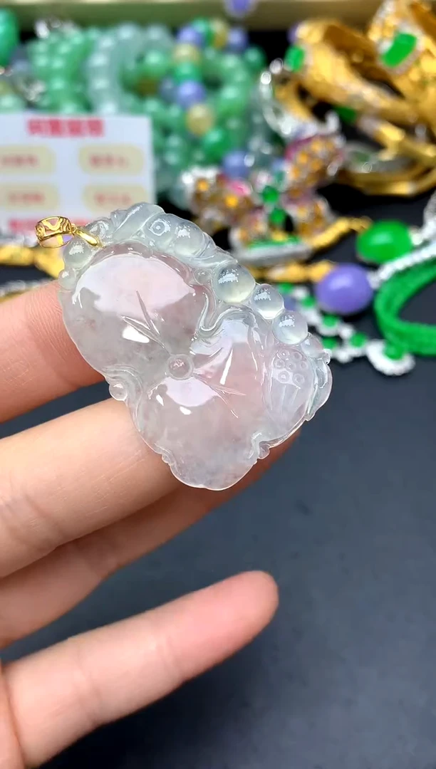 颈饰未镶嵌翡翠306-中国好珍宝