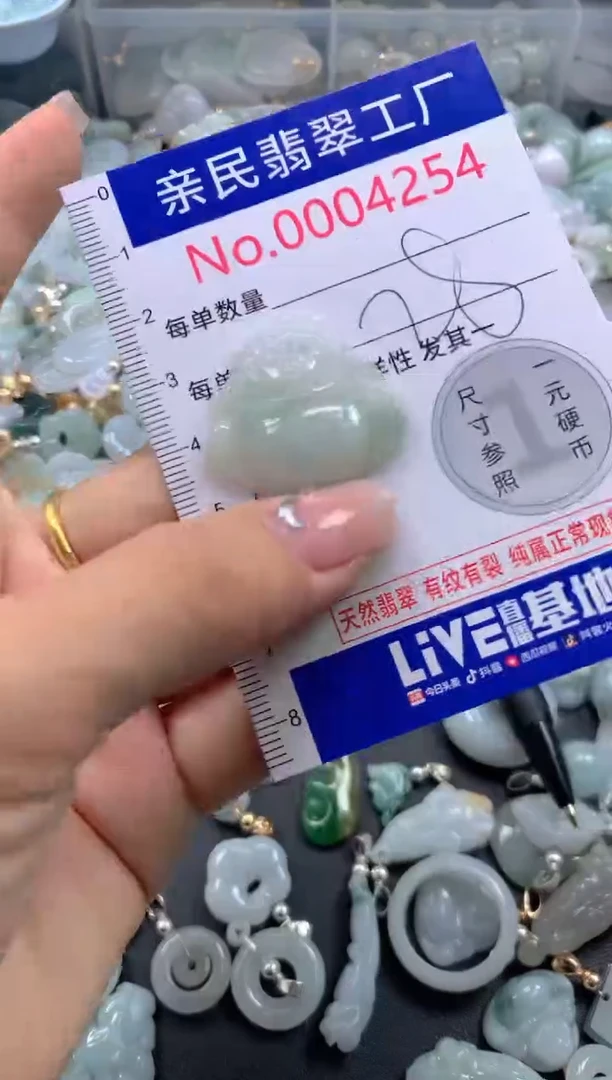 颈饰未镶嵌翡翠4254