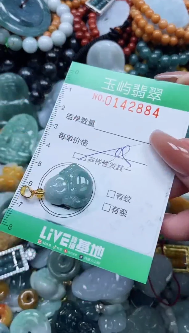 翡翠未镶嵌颈饰闪购0142884多样性发其一