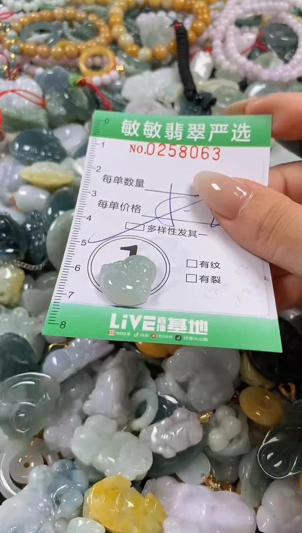 翡翠未镶嵌颈饰闪购0258063多样性发其一