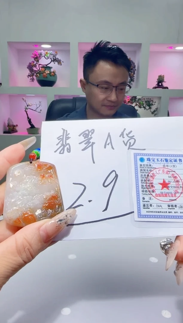 颈饰未镶嵌翡翠Q70232翡翠