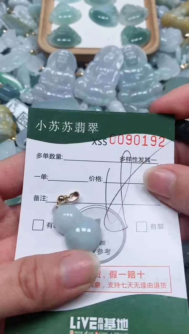 【闪购商品】翡翠颈饰未镶嵌闪购商品0090192