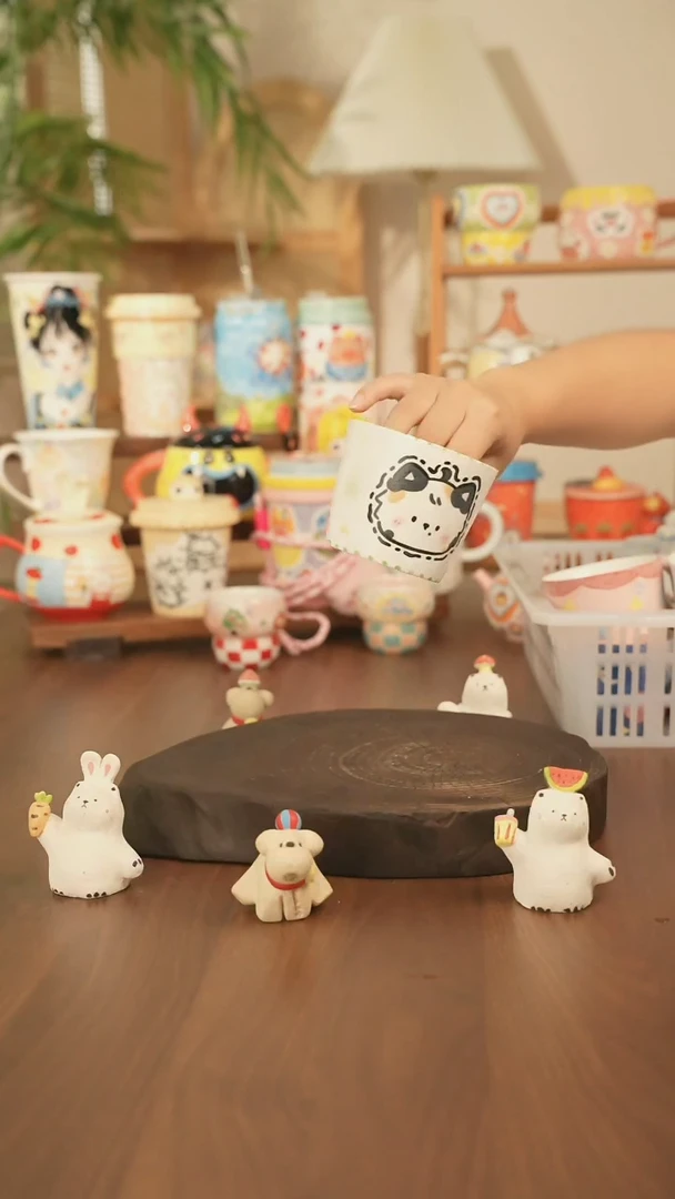 摆件景德镇原创手作陶瓷