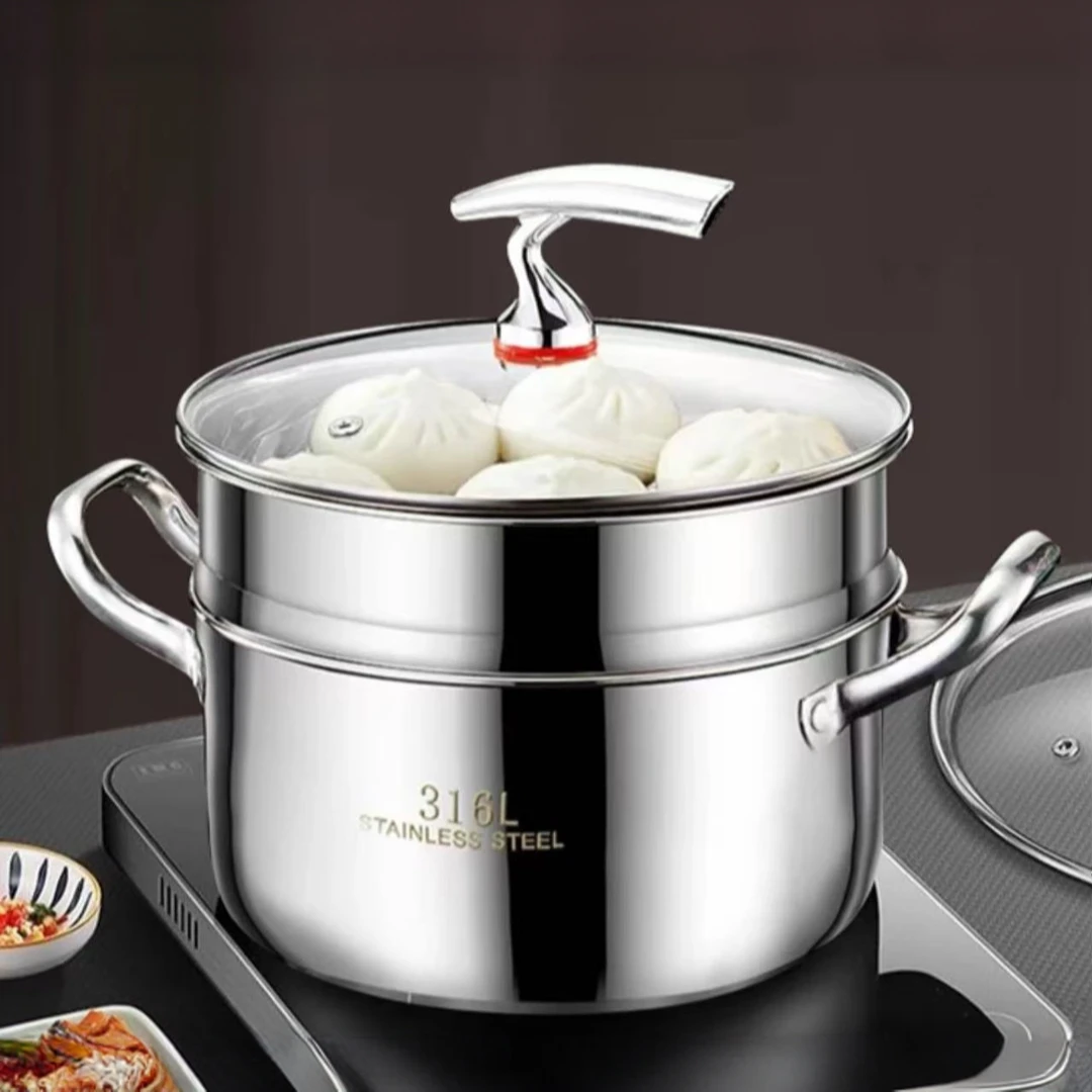 【24cm飞鸟双层锅】破损联系客服 免费补发