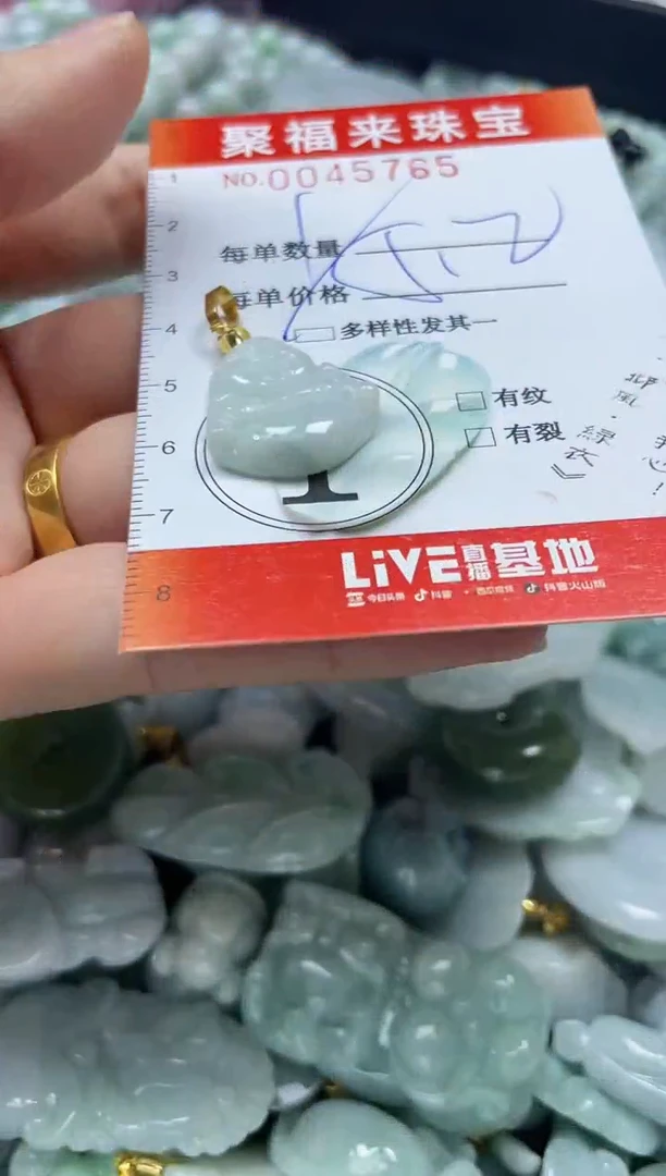 【闪购商品】翡翠颈饰未镶嵌闪购0045765多样性发其一