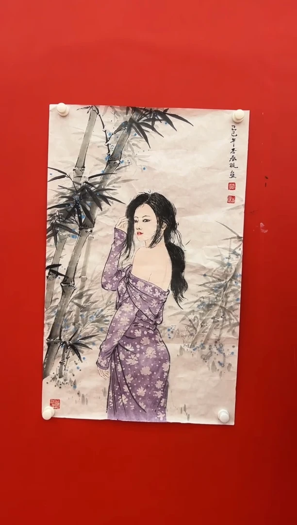 国画李春现展览精品