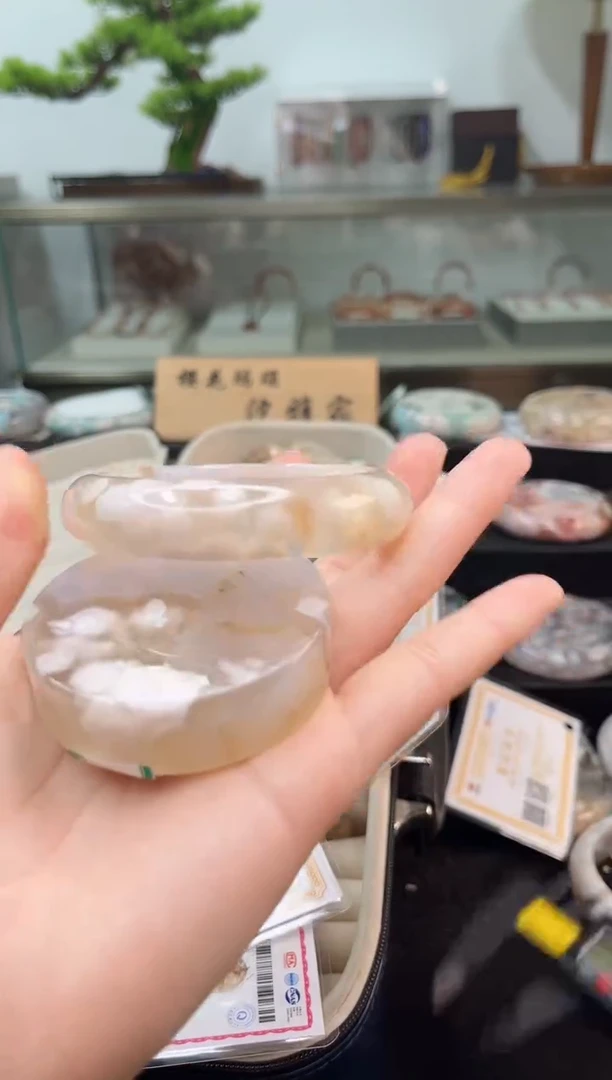 未镶嵌手镯石英质玉59圈口（赠品镯心）385549