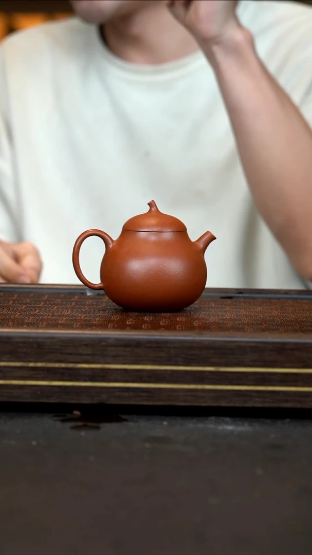 茶壶紫砂    XJ        茄瓜      红降坡     160cc