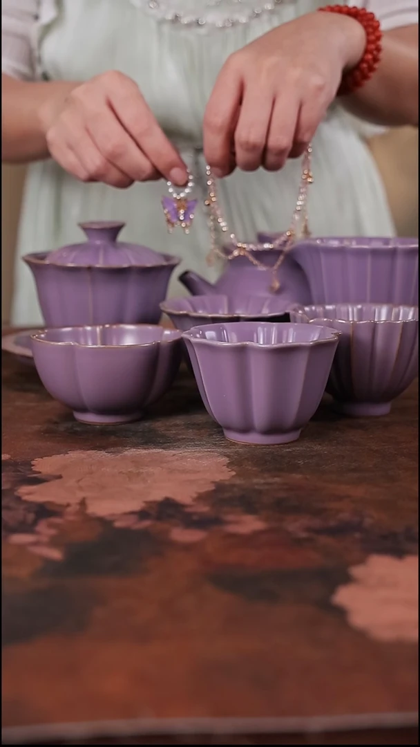 陶瓷茶具（无礼盒）@@A13440