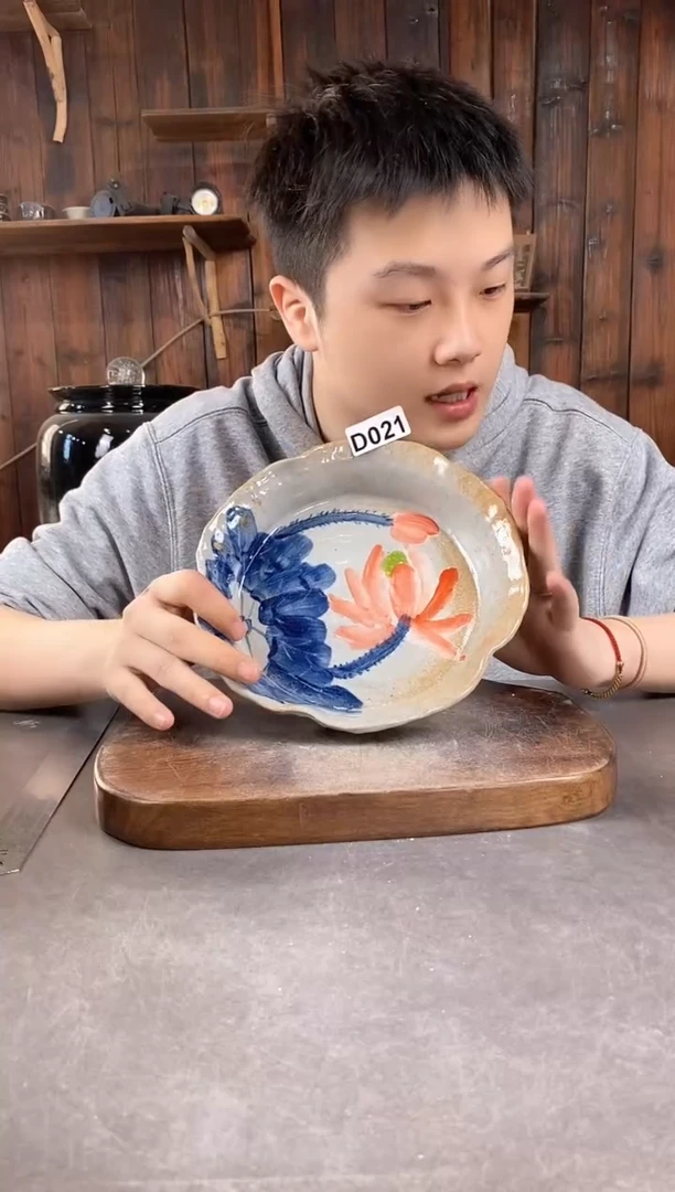 碗021暇，手工手绘，超值陶瓷
