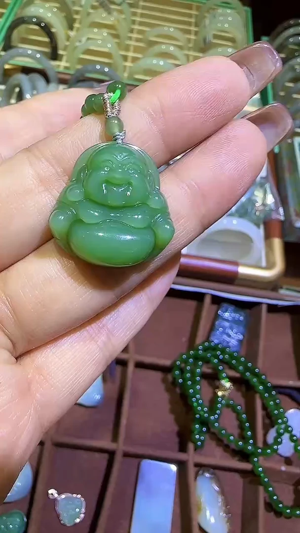 未镶嵌和田玉挂件【宏1114】44