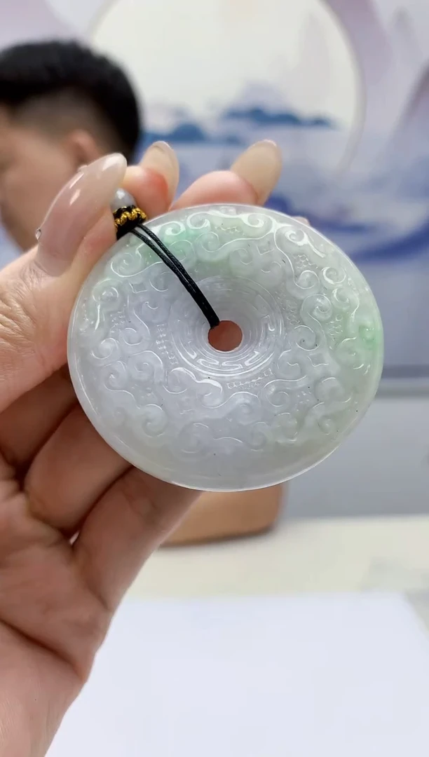 定制翡翠未镶嵌4917MM-毛货挂件67