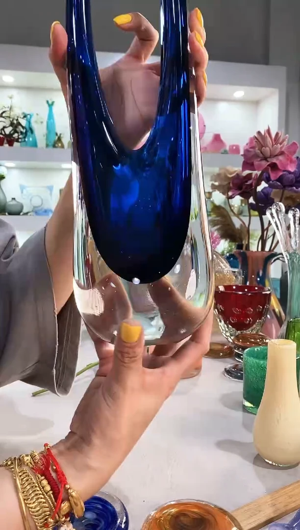慕忆家手作琉璃花瓶