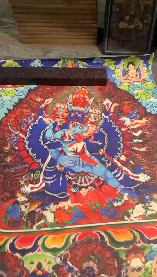 卷轴画卷轴画旭旭的唐卡