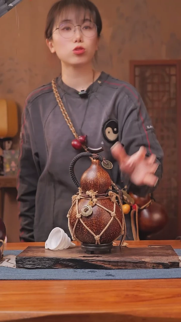 1811号链接精品大漆葫芦现货现发[一物一拍]