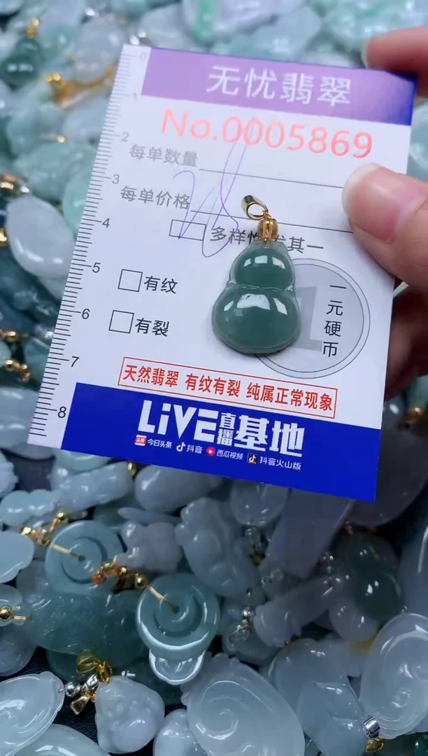 颈饰未镶嵌翡翠5869