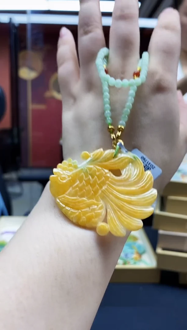 颈饰未镶嵌翡翠翡翠吊坠