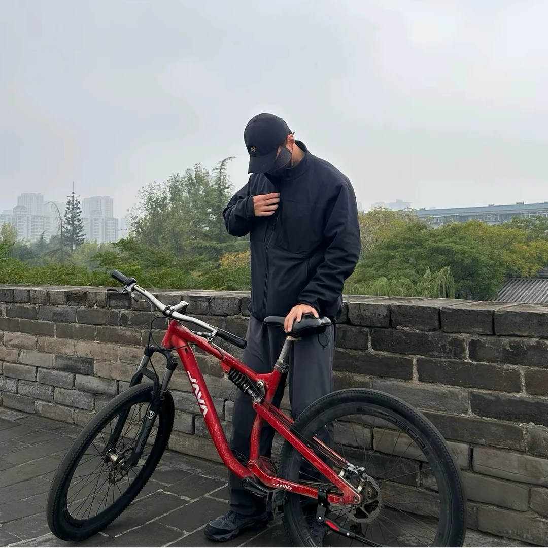 mx夹克户外立领抓绒软壳防风透气夹克