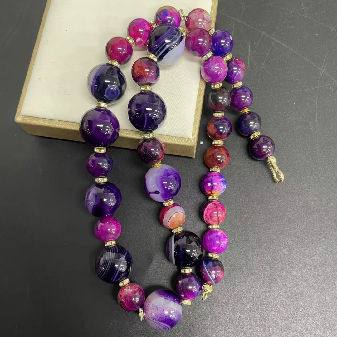 【小杰推荐】紫杉醇花魂圆珠项链 （多样性发其一）20372