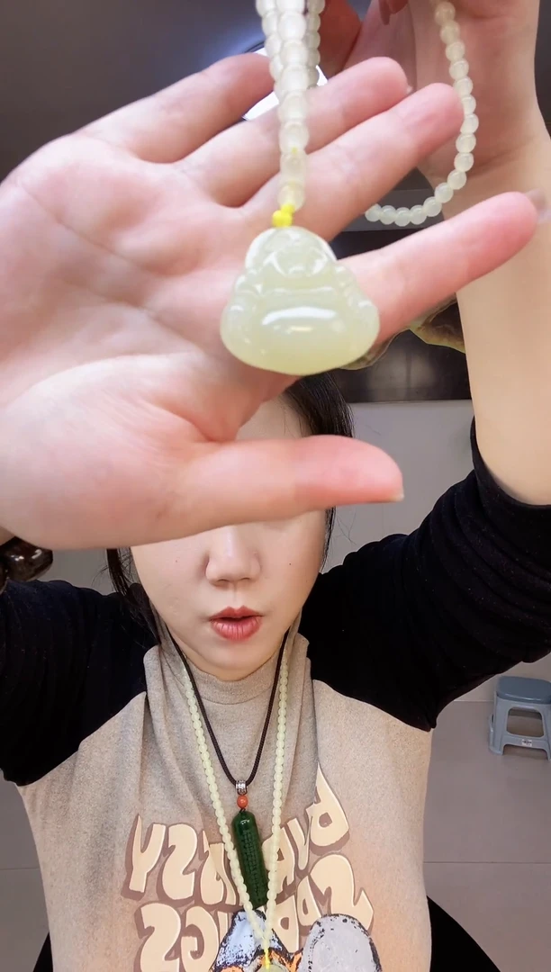 颈饰未镶嵌和田玉多样性随机发一