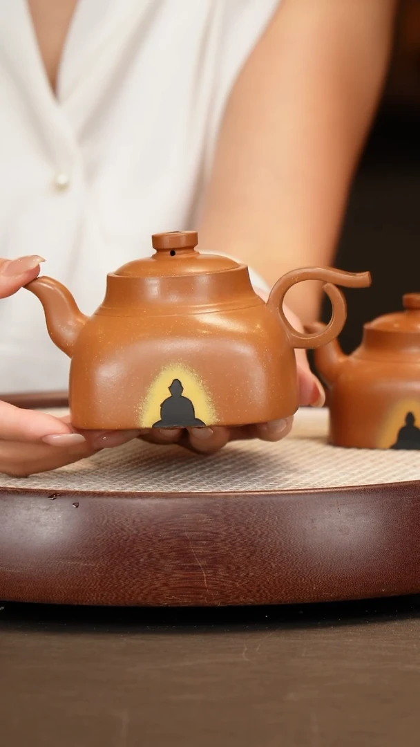 茶壶紫砂【李军】玉成窑文人段无相  320CC