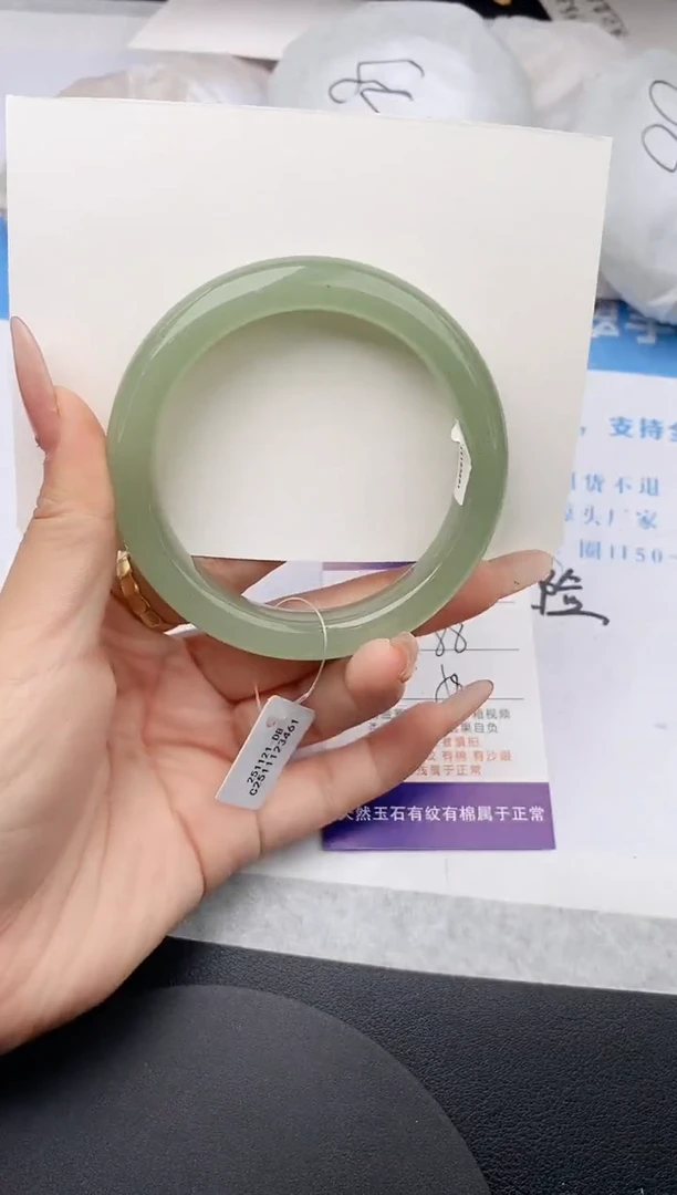 未镶嵌手镯石英质玉w156-DB59+