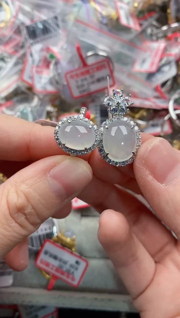 银S925镶嵌戒指翡翠2222-----3