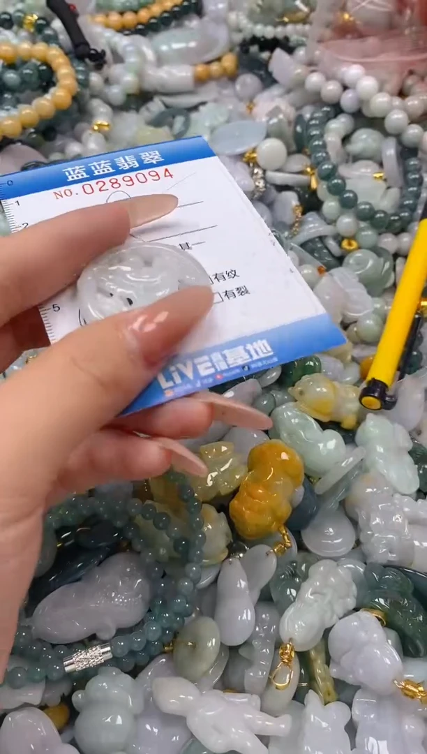 翡翠未镶嵌颈饰闪购0289094