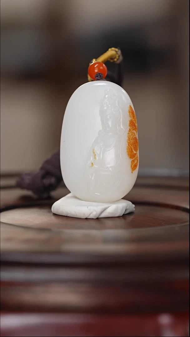 未镶嵌和田玉挂件黑*k和田玉