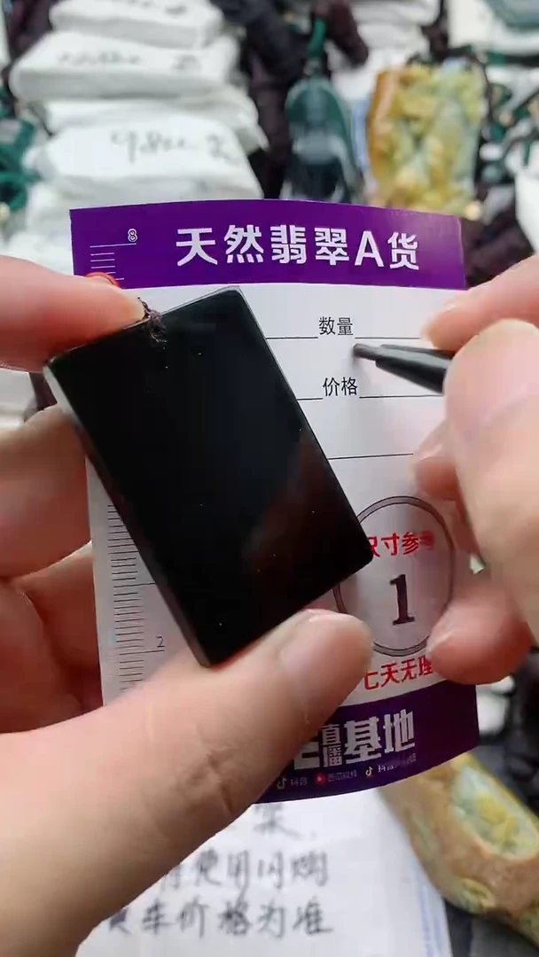 颈饰未镶嵌和田玉（墨玉）888