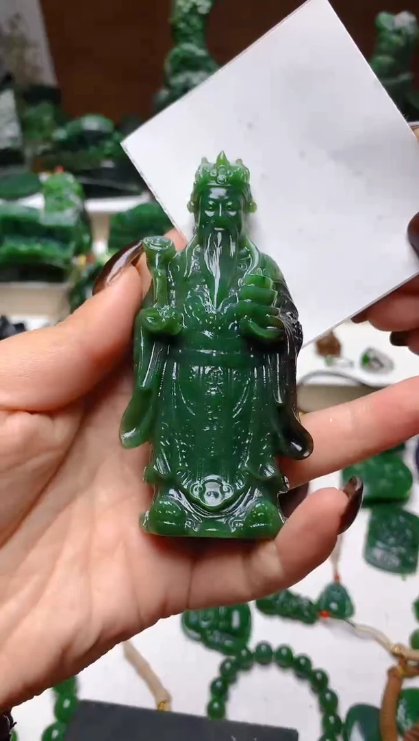 未镶嵌和田玉珠宝半成品1