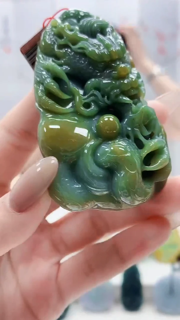 未镶嵌定制翡翠4852lr-毛货挂件57